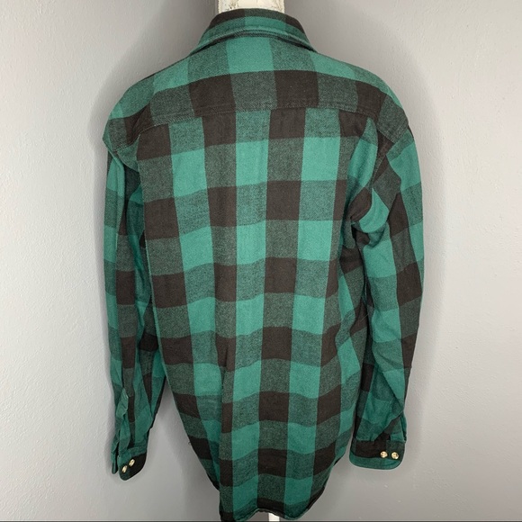 Vintage Field & Stream Flannel Shirt Large Tall - Picture 2 of 3